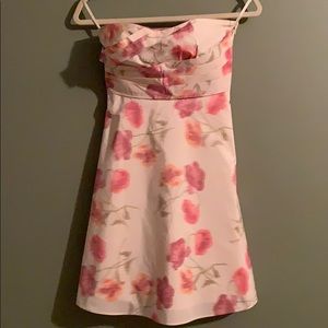 0P Strapless spring dress from Banana Republic